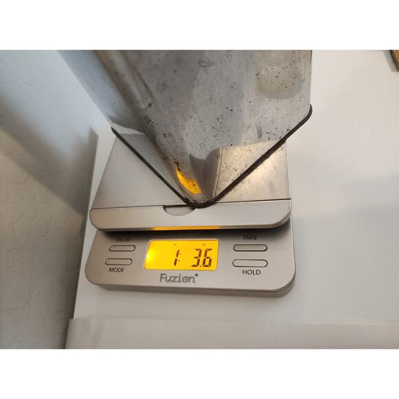 Vintage LINCOLN BEAUTYWARE Metal TIN Flour 9" Canister Kitchen MCM - Picture 11 of 11